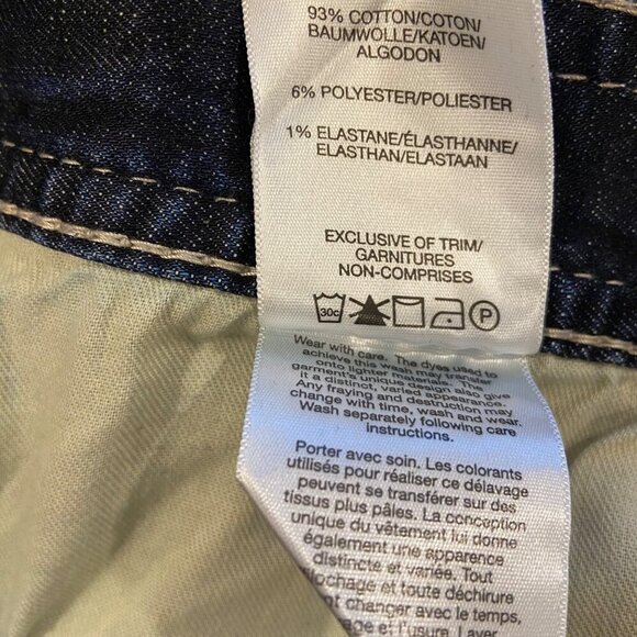 Silver Jeans Co. Men Gordie loose fit Relaxed Fit Dark Wash 36 straight leg - Picture 7 of 12